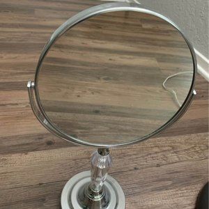 Standing Double-sided Vanity Mirror
